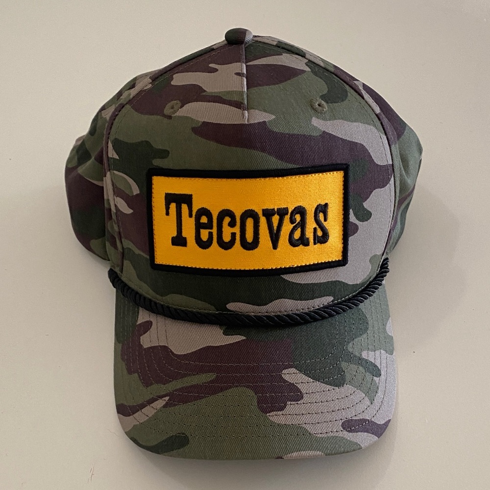 Tecovas Camouflage Cap with Yellow Patch